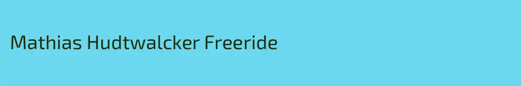Mathias Hudtwalcker Freeride